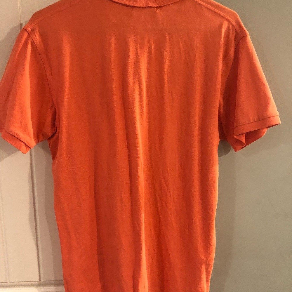 Southern Tide orange short sleeve polo. - Picture 3 of 3